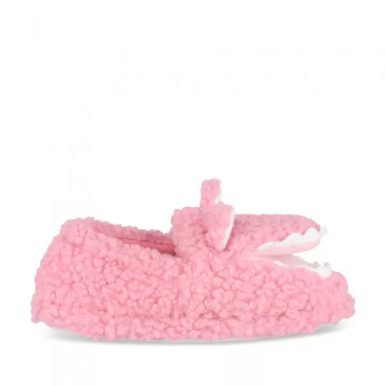 Chaussons crocodile FUSCHIA LOVELY SKULL