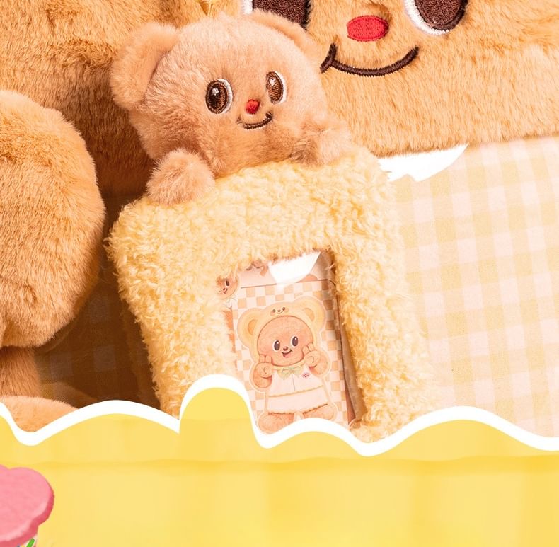 Butterbear - Butterbear Flanel Kaarthouder Tas Charm