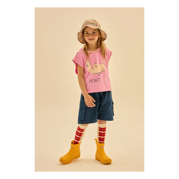 Jelly Mallow Top Peace | Rose