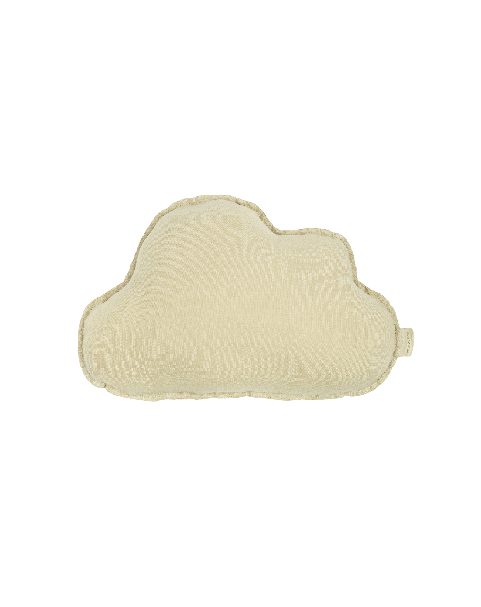 Coussin nuage l1n0 en lin français lavé | Beige