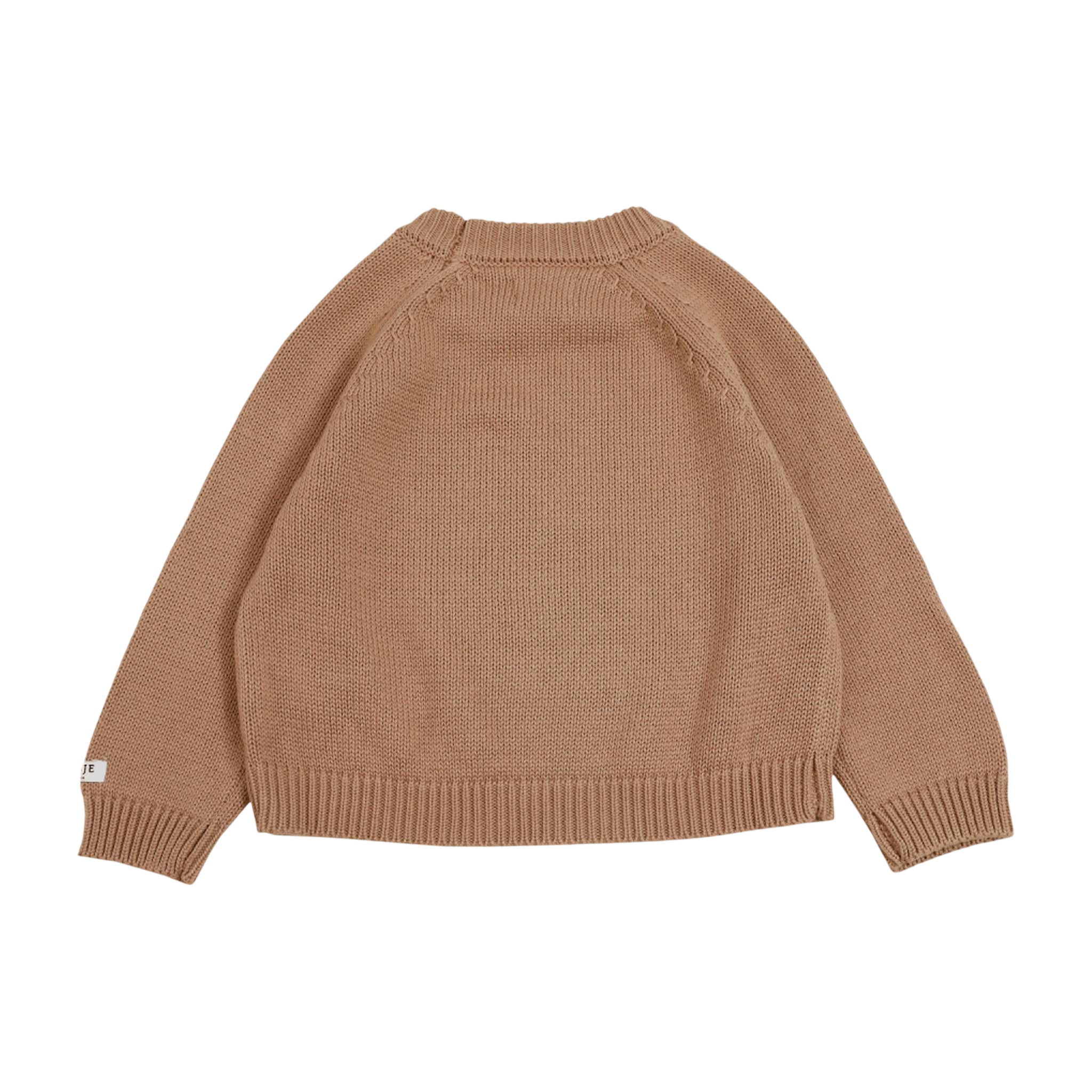 Baby Pullover Loeke Fluffy Bunny Rose Mocha