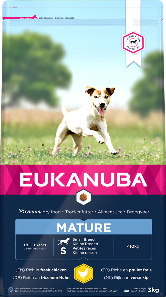 Eukanuba Thriving Mature Small Breed - Hondenvoer - 3 Kilogram - kip
