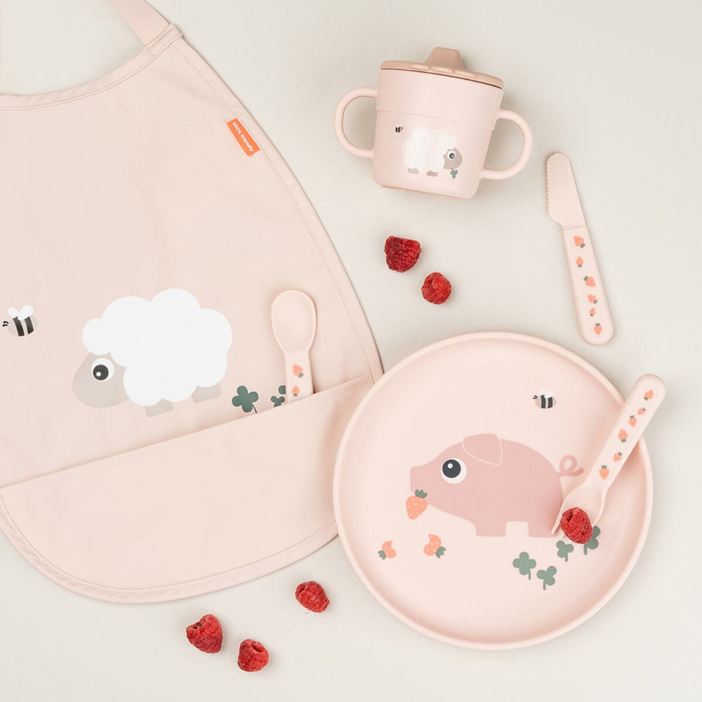 Køb DonebyDeer Pudder Pull-Over Hagesmæk Tiny farm