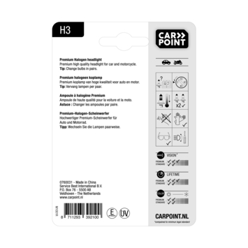 Carpoint autolamp H3 Premium 12V 55W