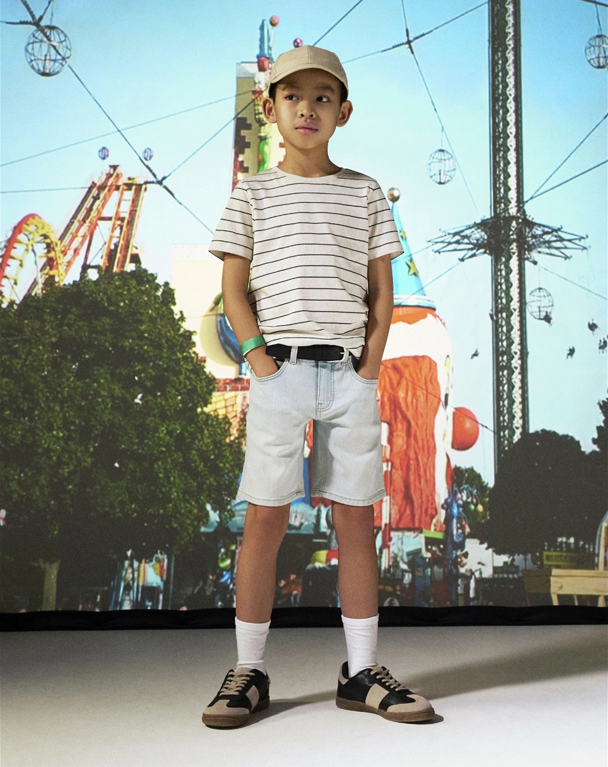Jeans-Shorts NKMRYAN REG 1090-IO in light blue denim