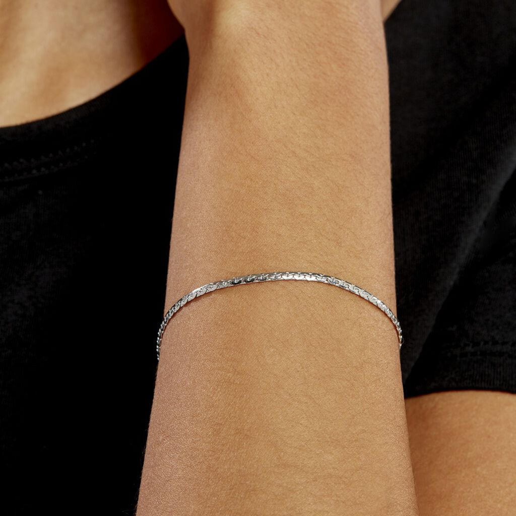 Bracelet Zhara Or Blanc