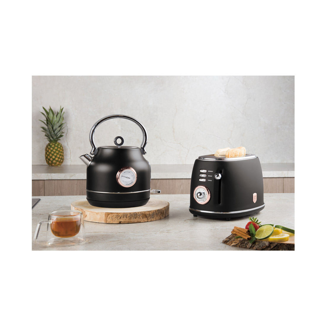 Berlinger Haus Toaster Black Rose Collection