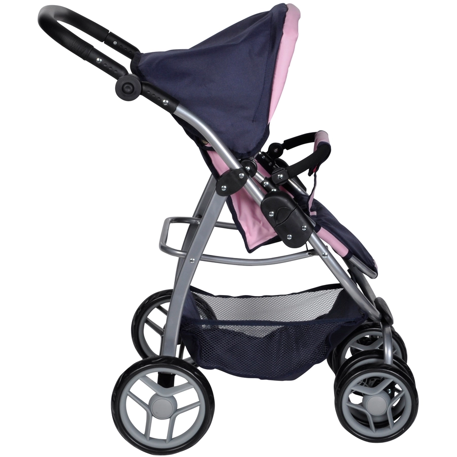 knorr toys® Puppenwagen Coco - My Little Princess blau