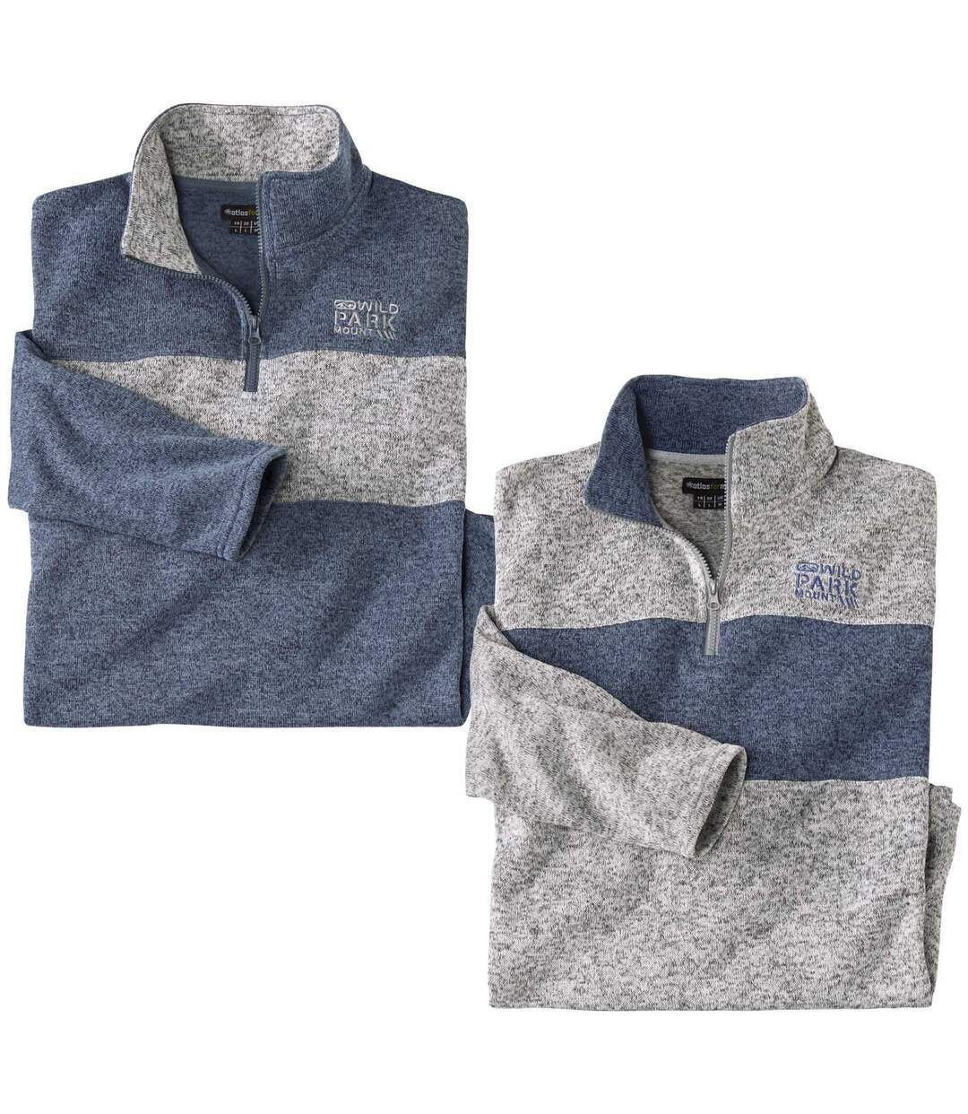 Lot de 2 Sweats Molleton Outdoor