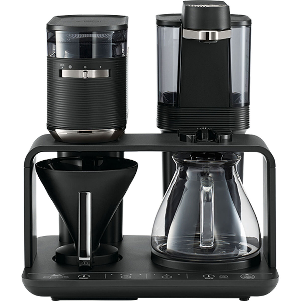 Melitta Epos kaffetrakter, svart/krom