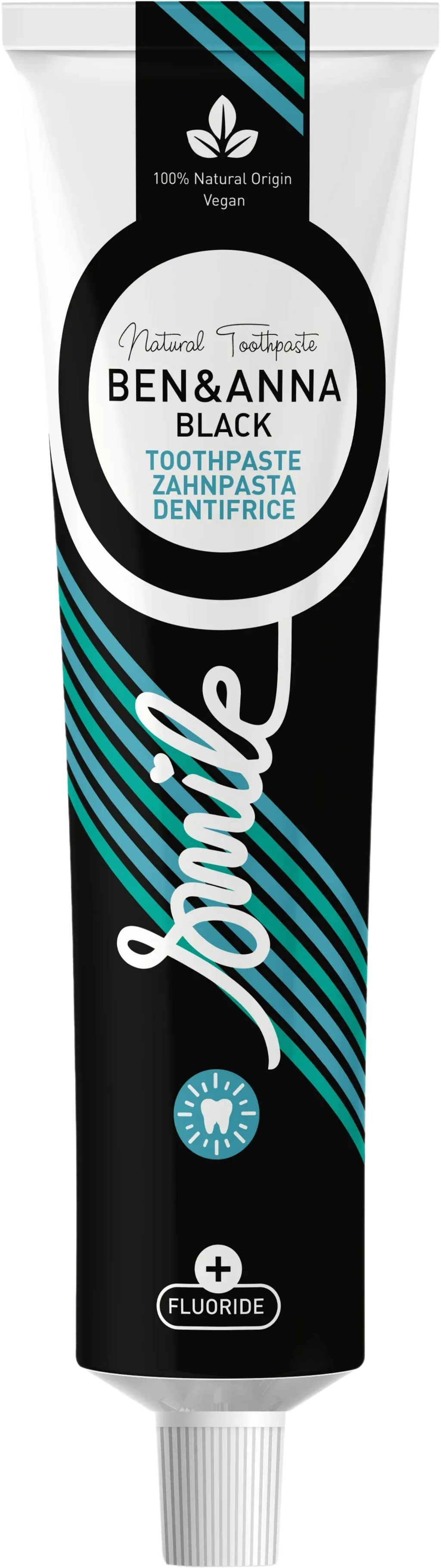 BEN & ANNA  Zahnpasta Black, 75 ml