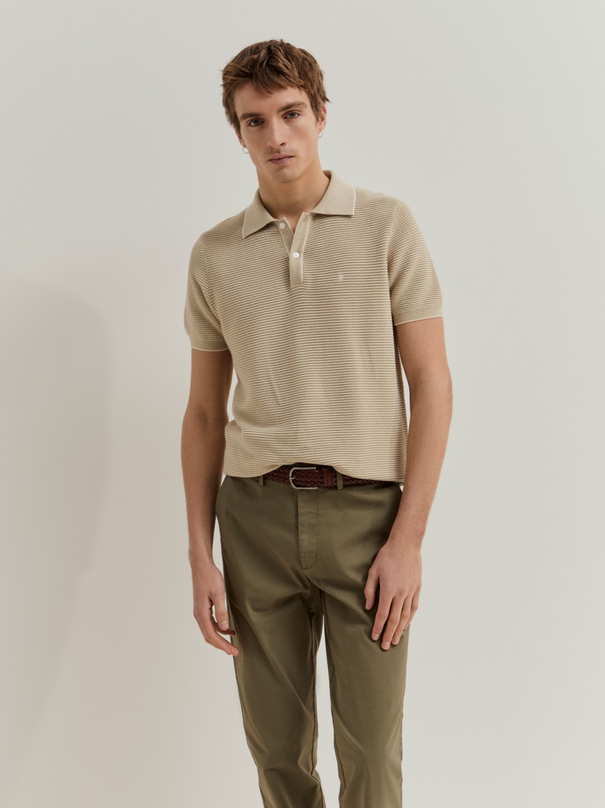 Calças chino regular fit