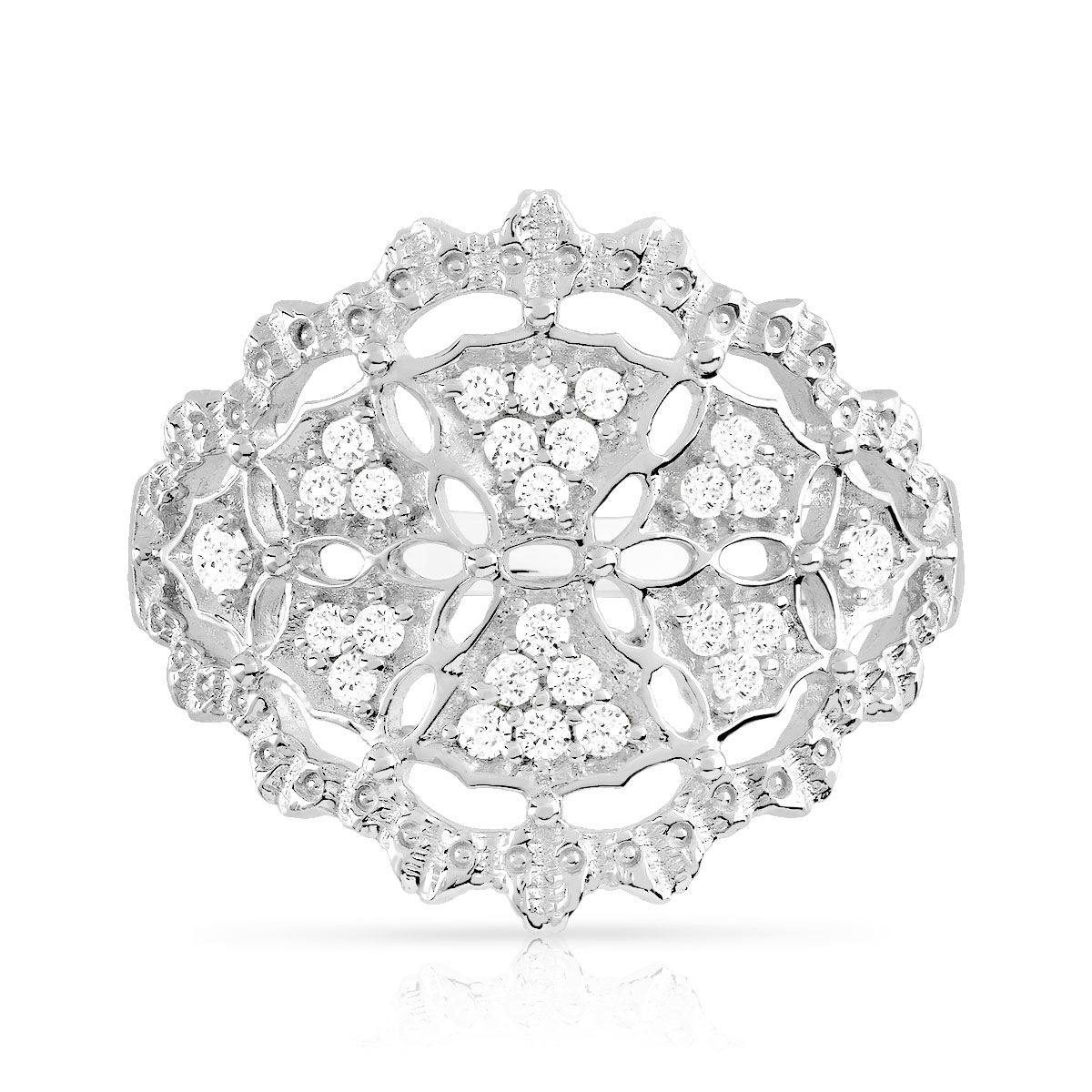Bague argent 925 zirconia