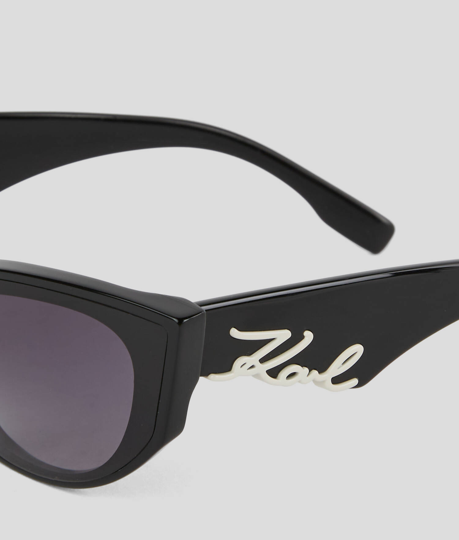 LUNETTES DE SOLEIL LOGO DÉCOUPÉ KARL SIGNATURE - Noir