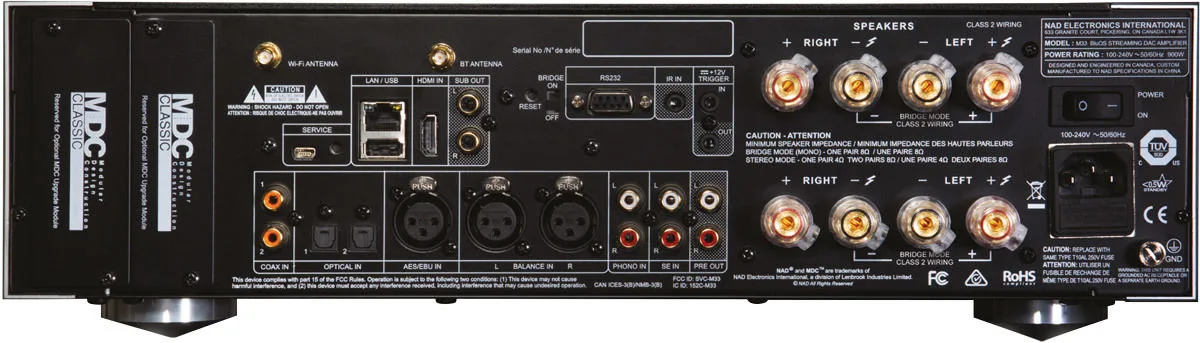 NAD M33 Amplis hi-fi stéréo