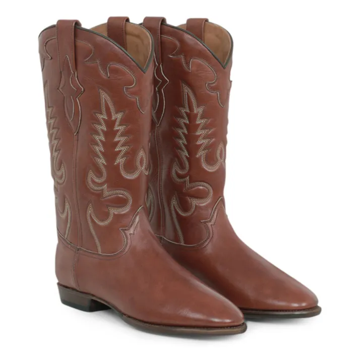 Shiloh Heritage Bottes Midnight Cuir | Cognac