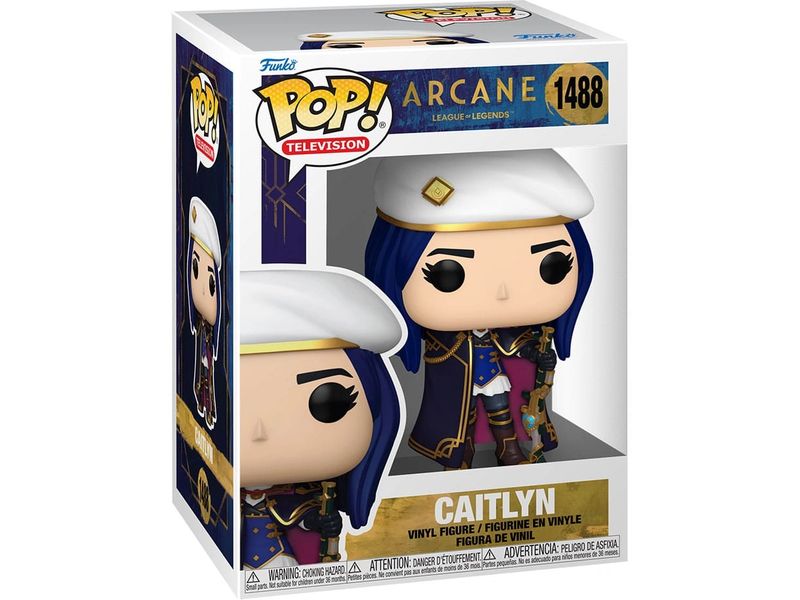 Funko Figur Arcane Caitlyn (1488) Sammelfigur aus dem Arcane-Universum