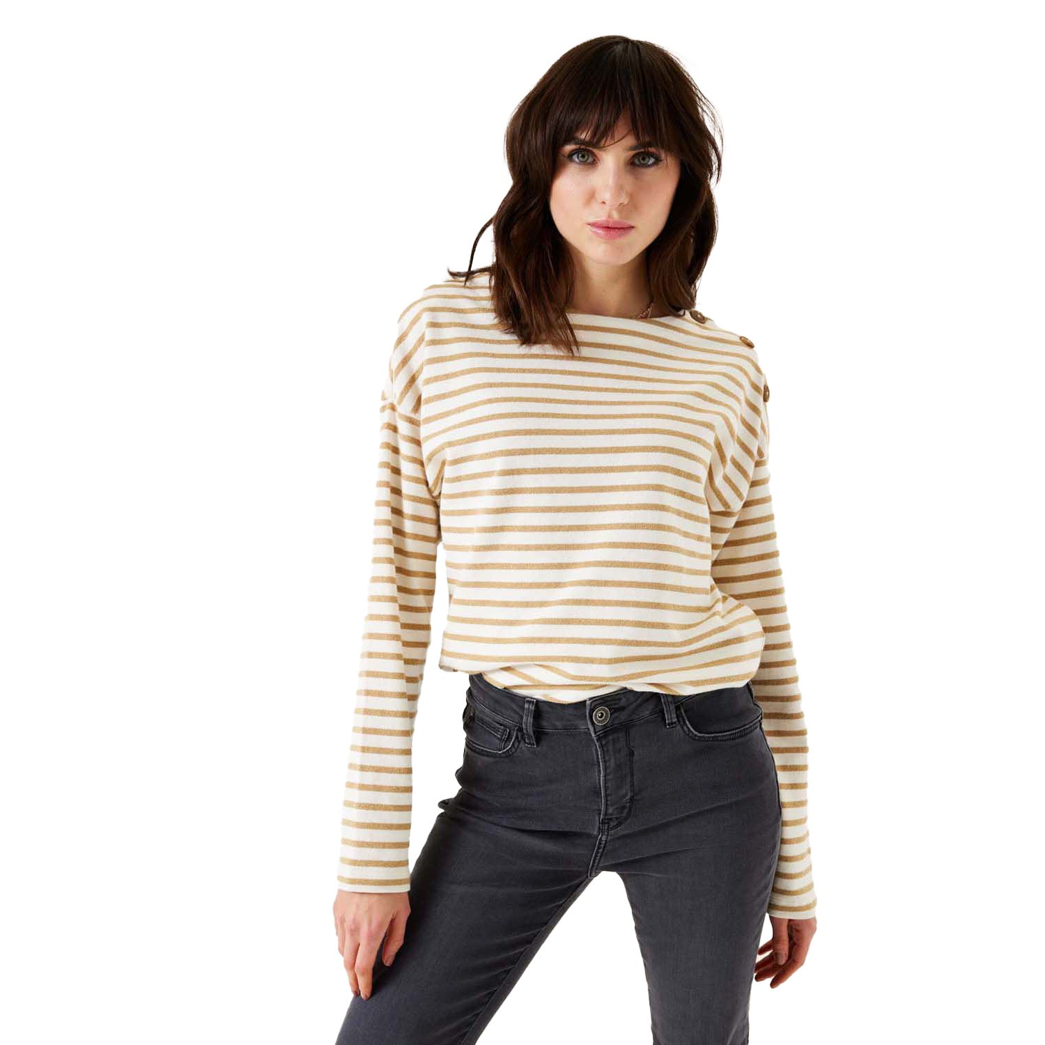 Garcia  Gestreepte Sweater