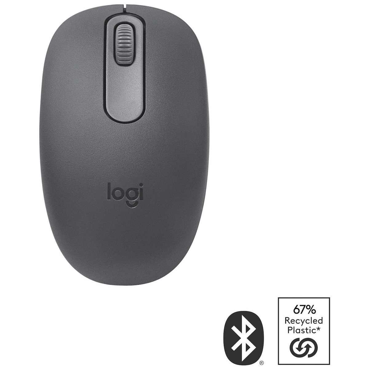 Logitech M196 Bluetooth-mus (grafitt/sort)