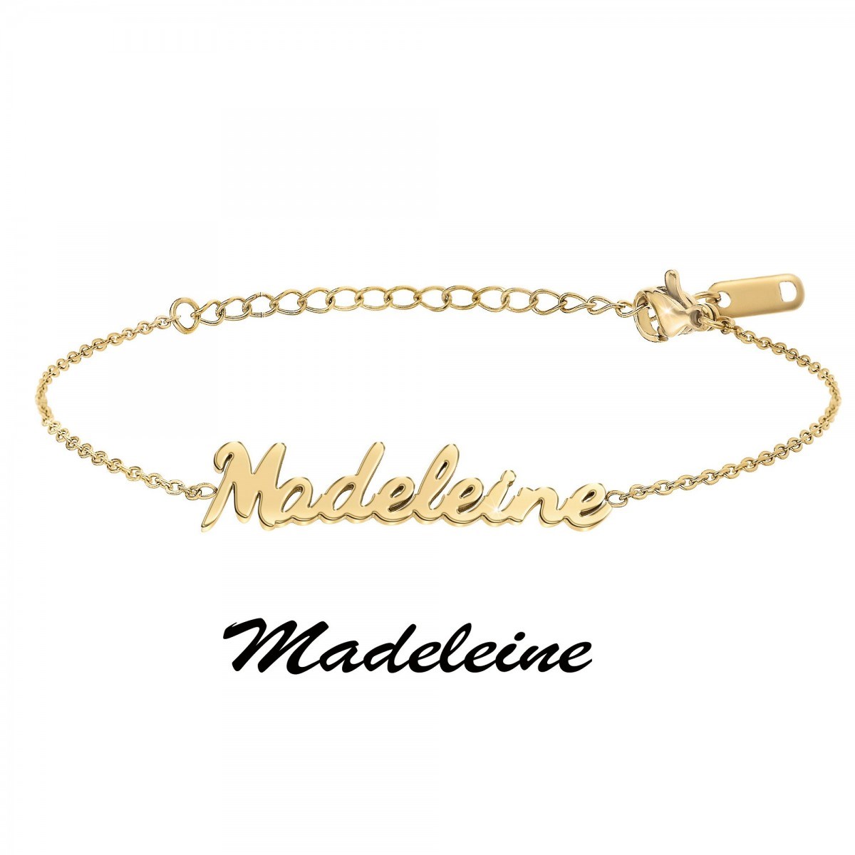 Madeleine - Bracelet prénom