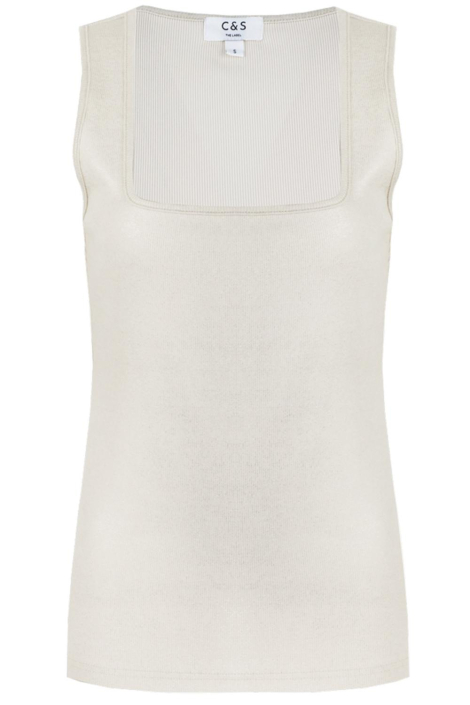 C&S The Label beige dames top