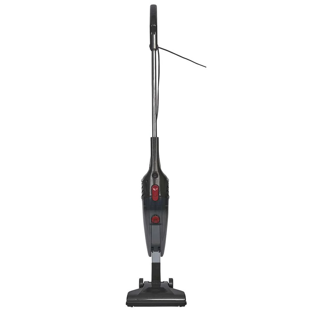 Aspirateur balai 2en1 Homday filaire noir et rouge