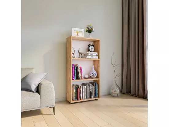 Bois Bureau Étagère Étagère à dossiers Bulas 3f