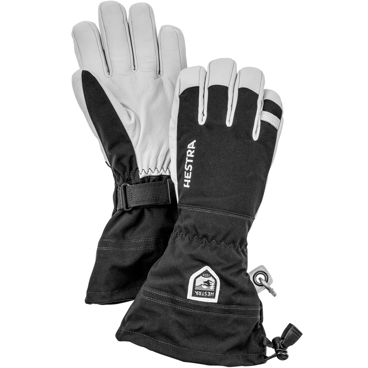 Hestra Herren Handschuh ARMY LEATHER HELI SKI schwarz | Hestra | H | Brands | XSPO-Fashion
