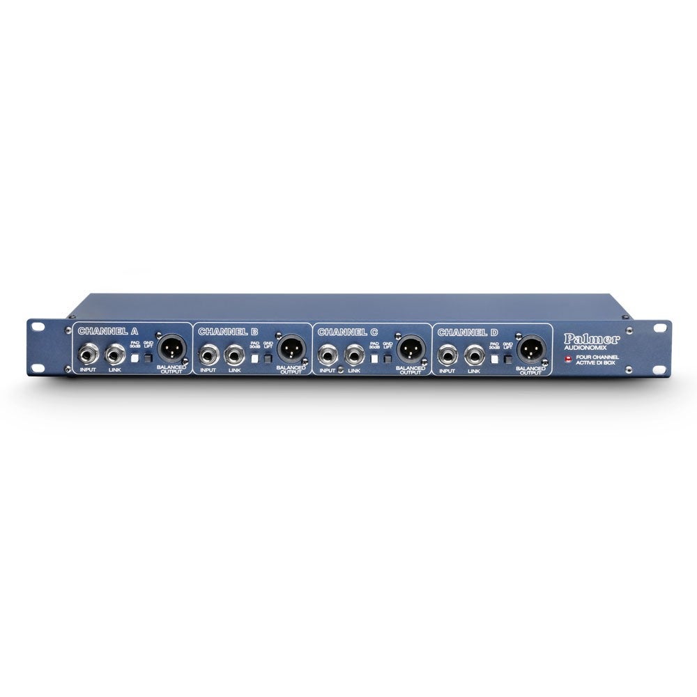 Palmer PAN 03 19 inch actieve 4-kanaals DI box