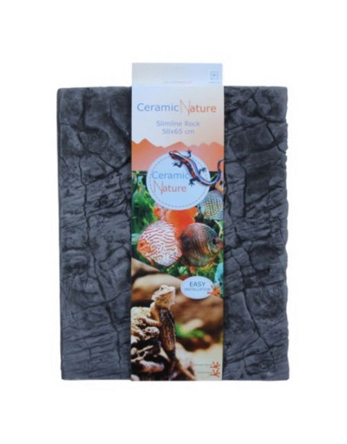 Ceramicnature Cn Slimline Rock Oxford Grey Grijs - Aquarium - Achterwand