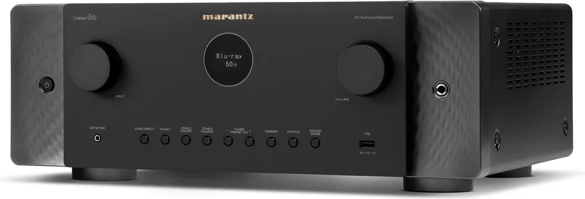 Marantz Cinema 60   Elipson Horus 11F HCM 5.1.2 Noir carbone   NorStone CL250 (25 m)   NorStone Arran RCA SUB (3 m) Chaînes Grand Spectacle