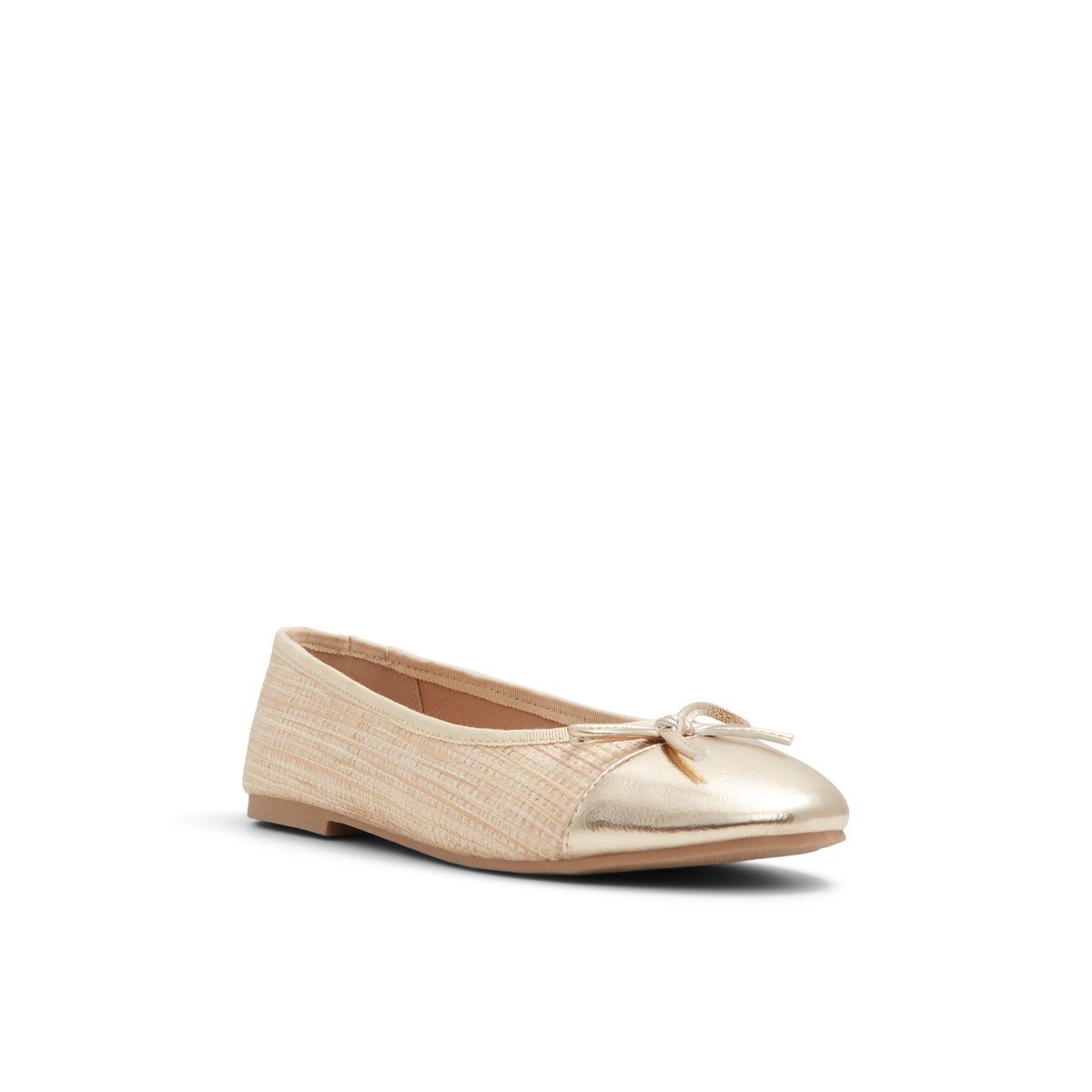 K STUDIO-Nilassi-Ballerine - Talon plat - Naturel