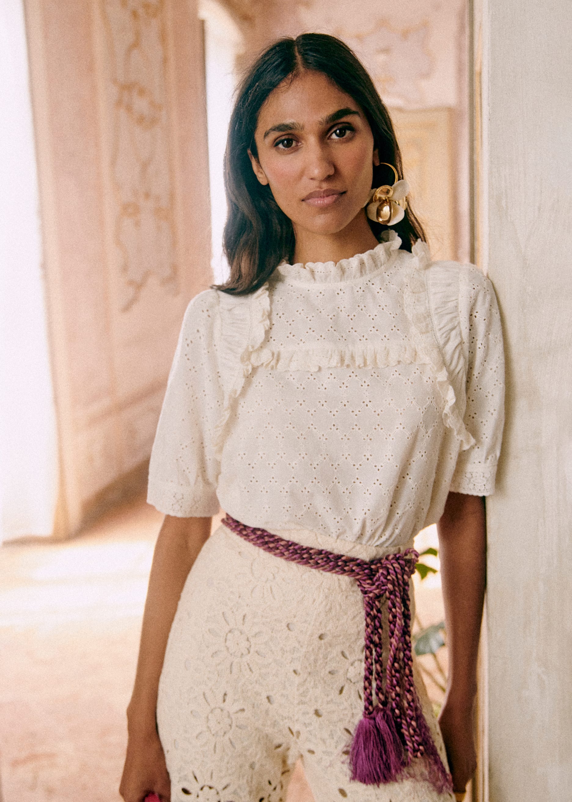 Blouse Thio - Ecru - E-SHOP/CHEMISES & BLOUSES 5905226