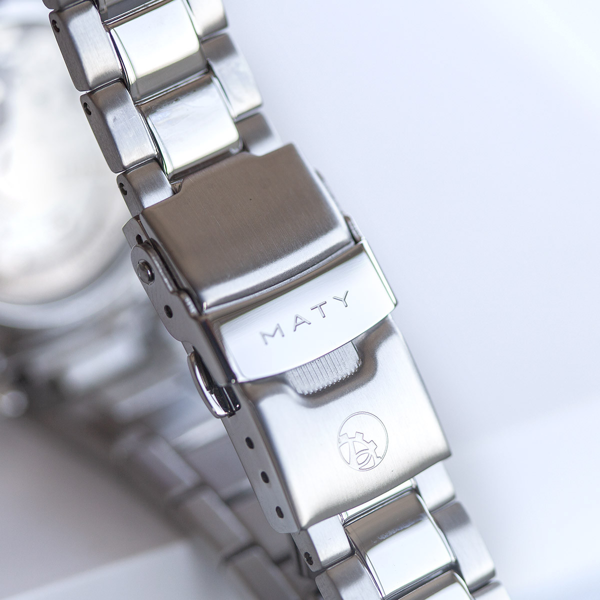Montre mixte automatique acier bracelet acier