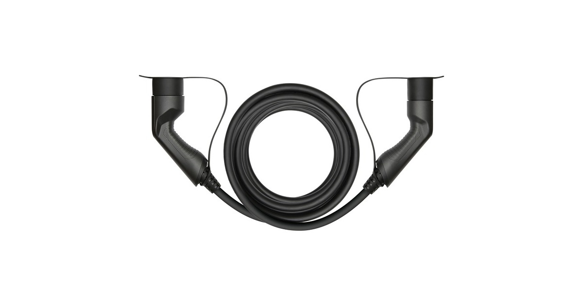 DeltacoEV-32110 e-Charge kabel  (Zwart, 10 meter, 3-fase, 16A, 11KW)