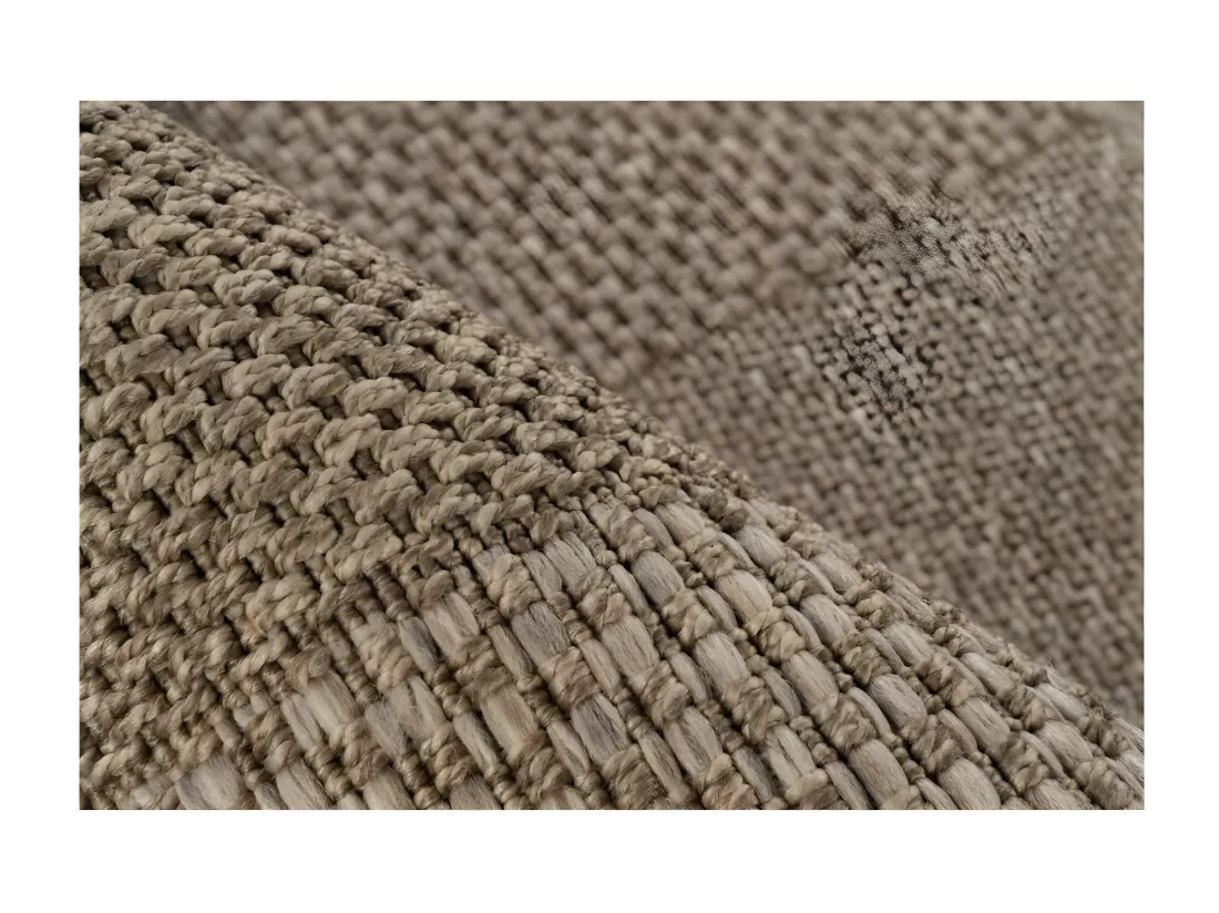 Tapis 290x200cm, design C603A coloris naturel - Confort et élégance pour votre intérieur