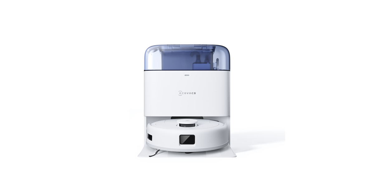 ECOVACSDeebot mini BLUE EU robotstofzuiger  (Wit/blauw, 9000 Pa)