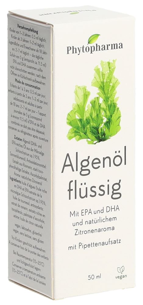 PHYTOPHARMA Algenöl Flüssig Öl Fl 50 ml