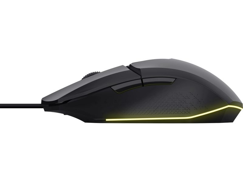 Trust 3-in-1-Gaming-Paket GXT 790 3-in-1-Gaming-Paket mit leichtem Headset, beleuchteter Maus und Mauspad