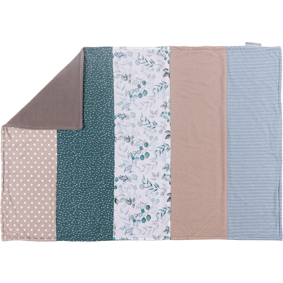 ULLENBOOM Babydecke & Kuscheldecke Eukalyptus 70 x 100 cm