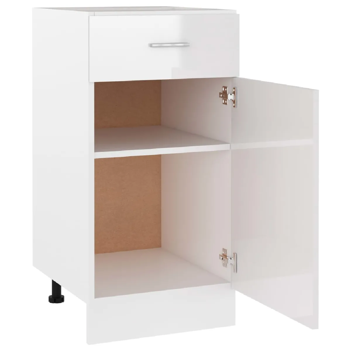 vidaXL Armoire de Plancher Blanc
