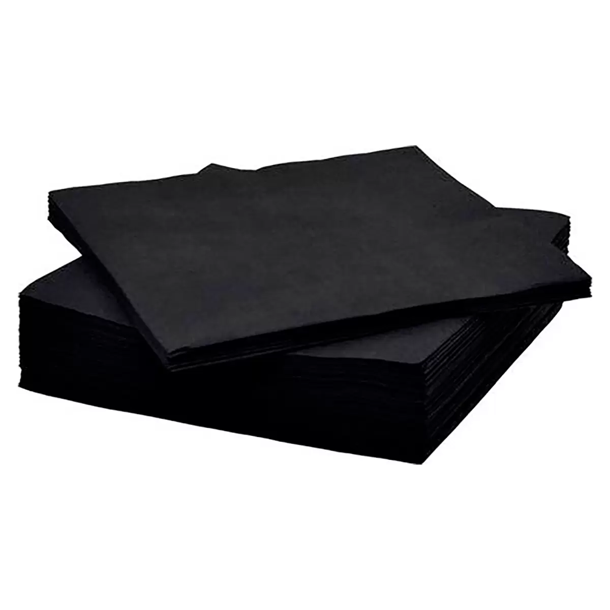 Serviette Luca Bessoni Schwarz