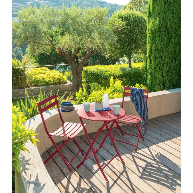 Chaise de jardin pliante GREENSBORO Grenade