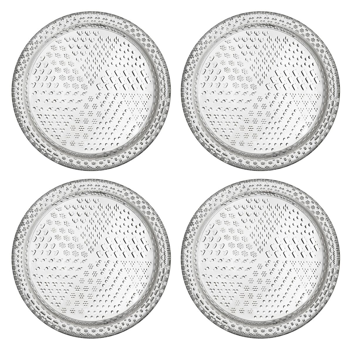 Tundra tallerken 15,4 cm, klar, 4 stk