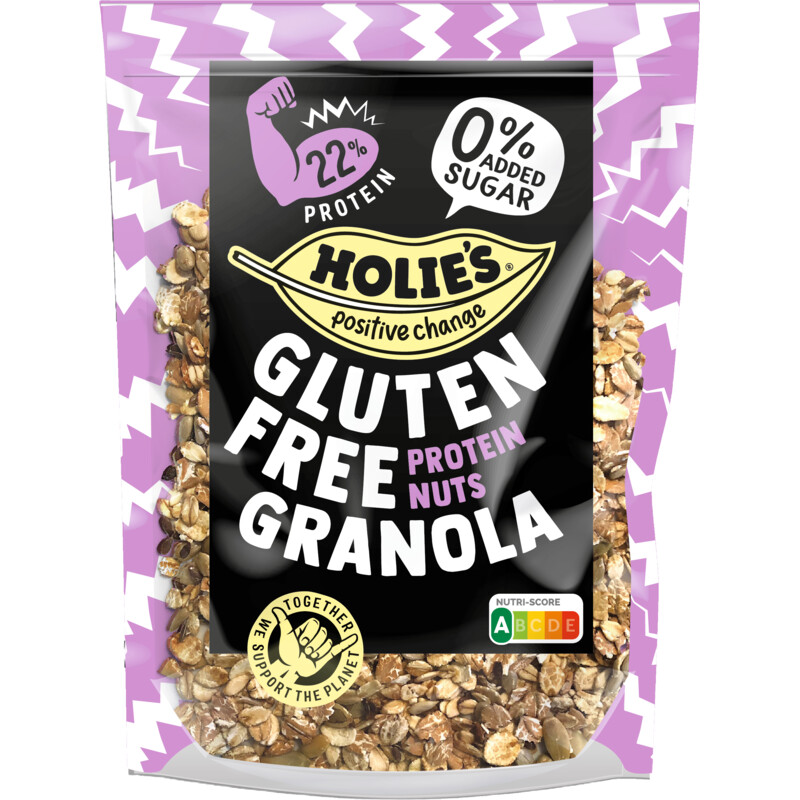 Holie's Glutenfree granola proteine nuts