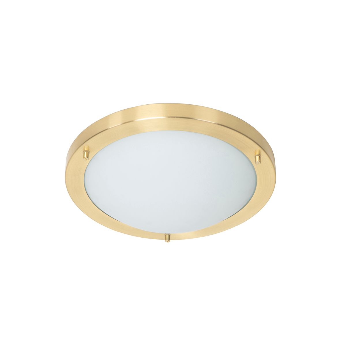 Smart plafonnière goud 31 cm IP44 incl. Wifi A60 - Yuma