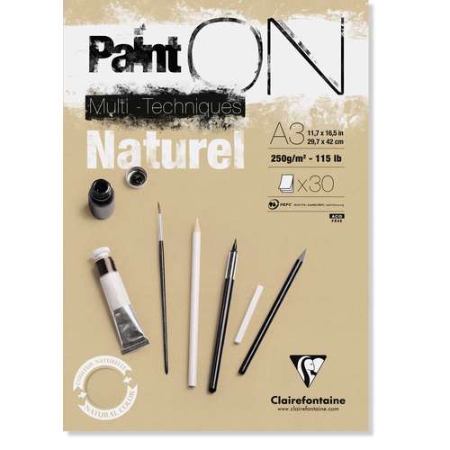 Clairefontaine Paint ON Naturel Karton