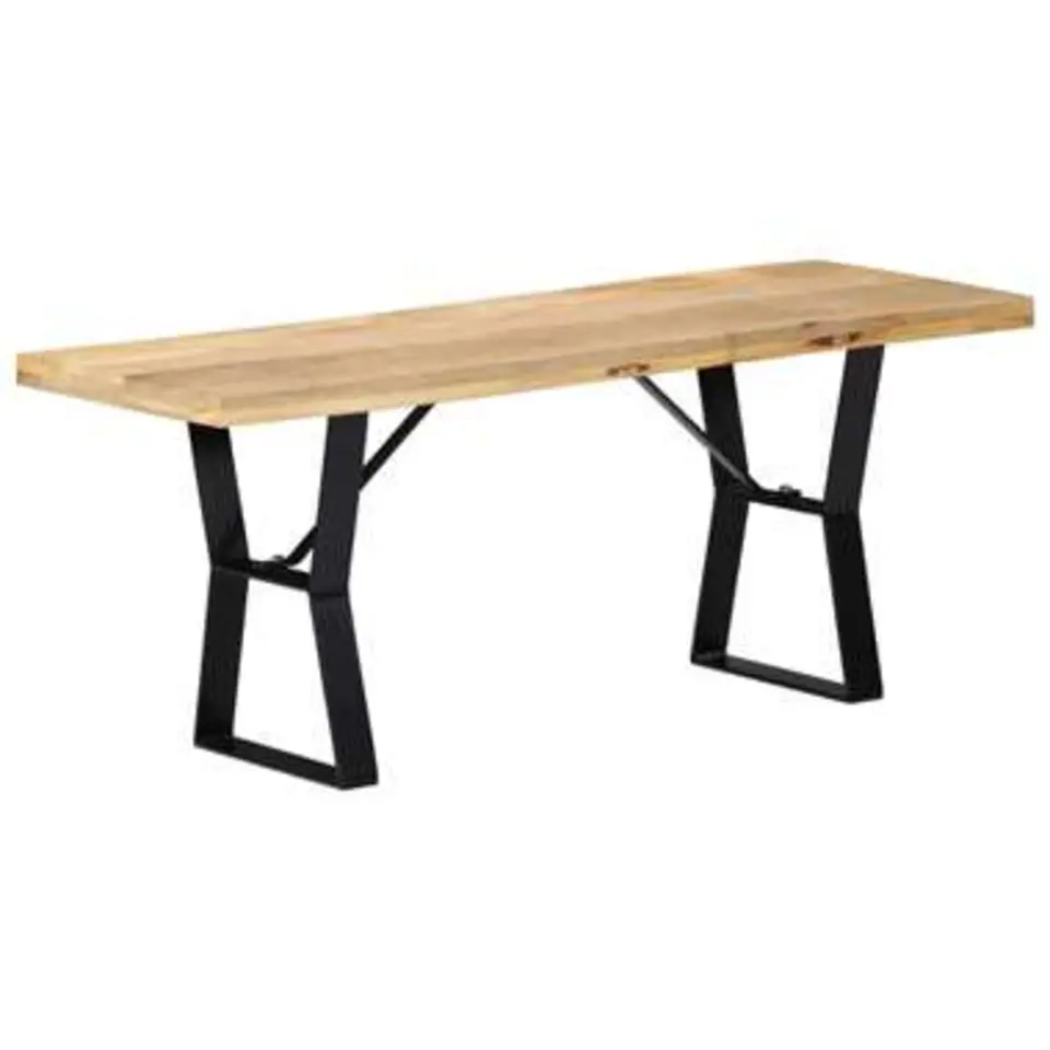 vidaXL - Bankje - Bruin - Hout