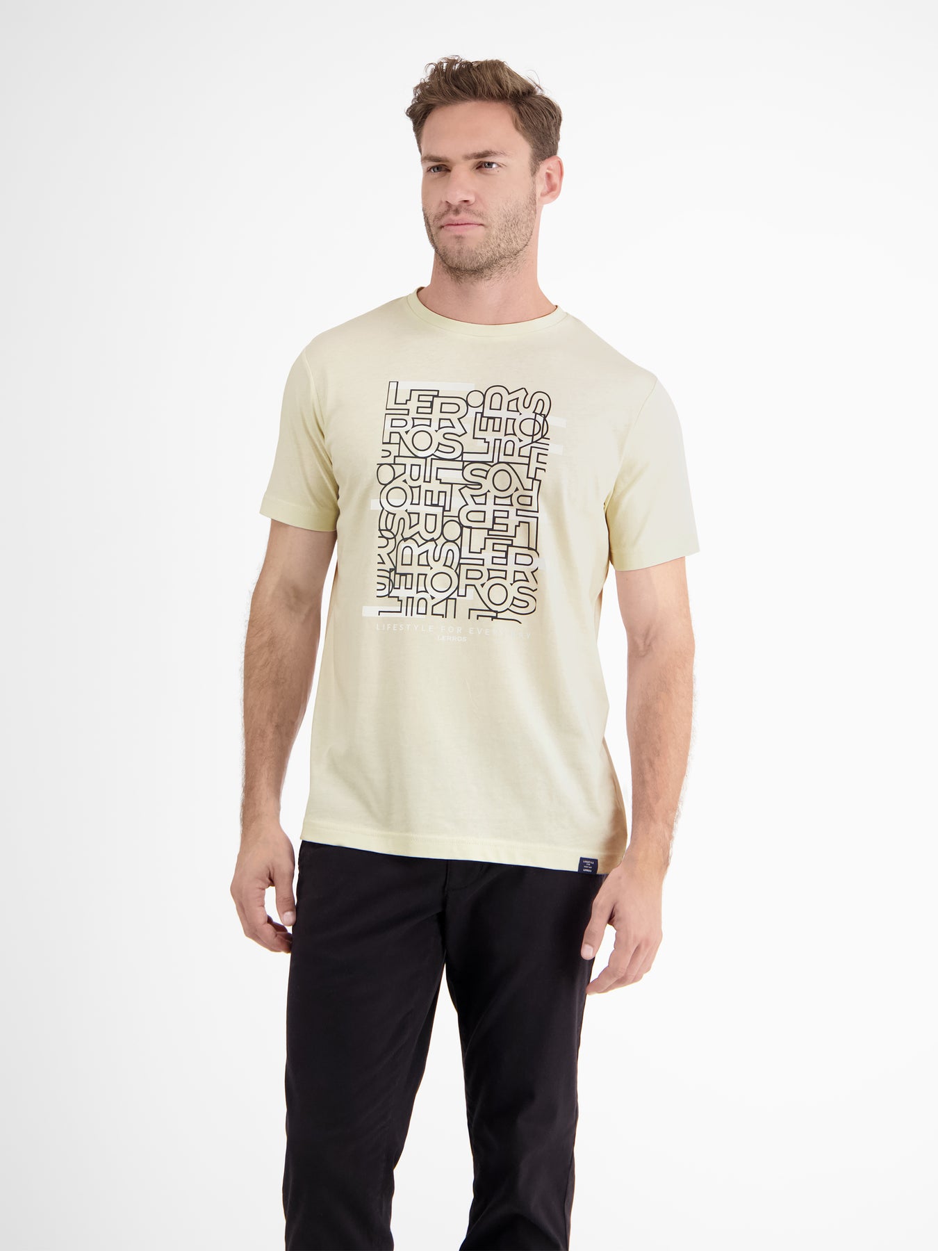 T-Shirt mit Logoprint und Rundhalsausschnitt