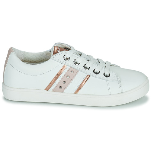 Geox - J KATHE GIRL - Blanc / Rose
